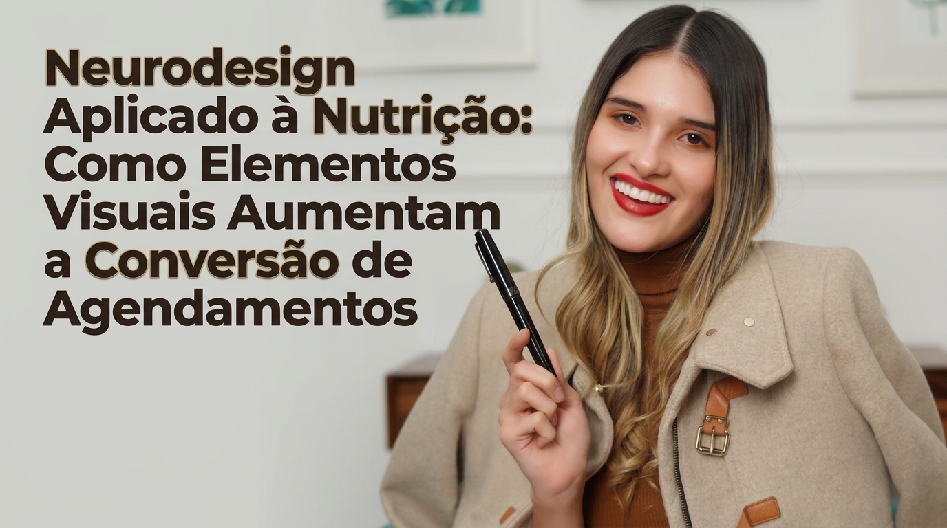 Neurodesign Aplicado à Nutrição: Como a Psicologia Visual Converte Visitantes em Pacientes