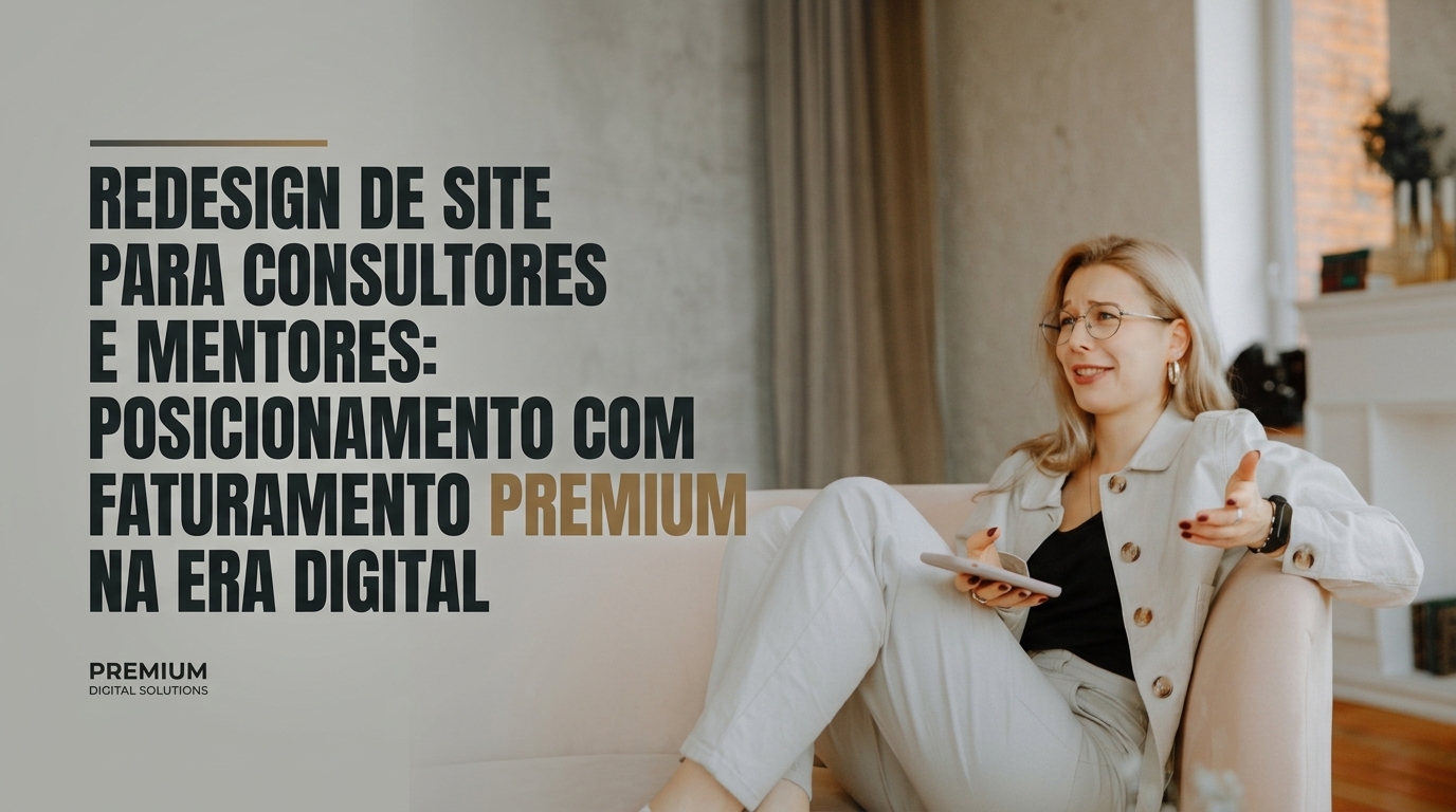 Redesign de Site para Consultores e Mentores: Posicionamento Premium na Era Digital