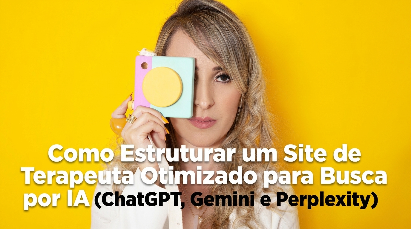Como Estruturar um Site de Terapeuta Otimizado para Busca por IA (ChatGPT, Gemini e Perplexity)
